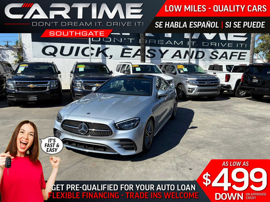 2021 MERCEDES-BENZ E-CLASS E 450 COUPE for sale in SOUTH GATE