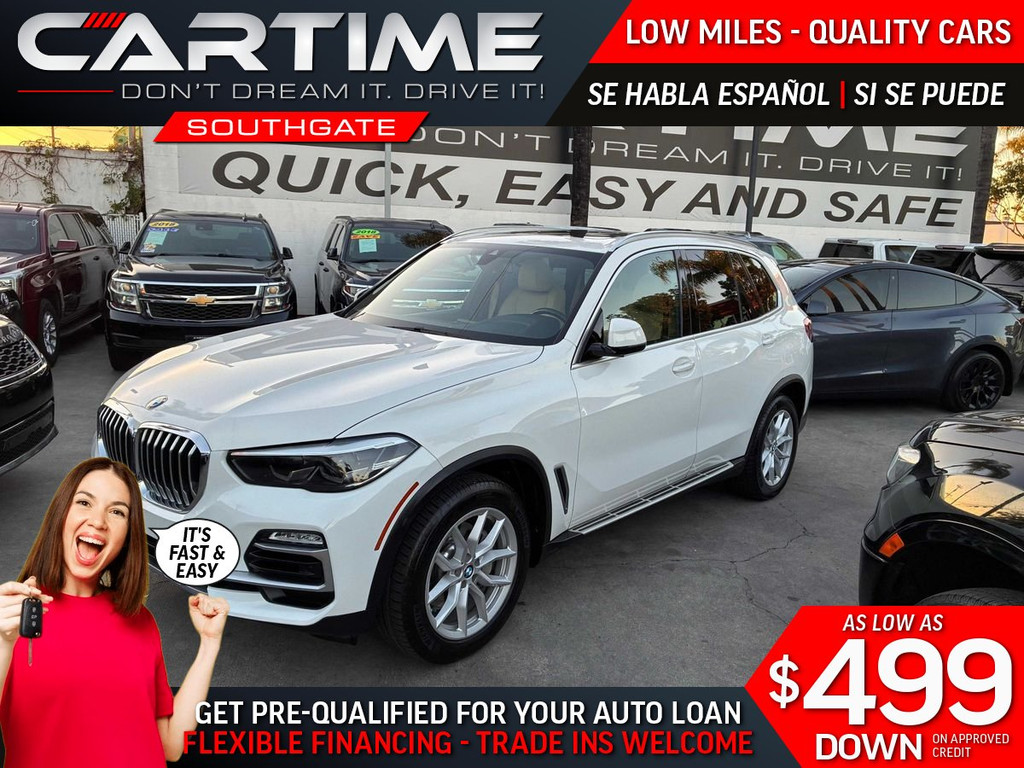 2019 BMW X5 XDRIVE40I for sale in SOUTH GATE