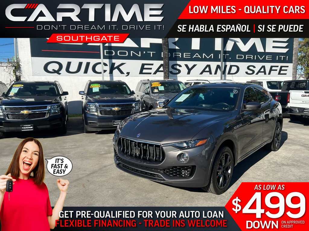 2021 MASERATI LEVANTE for sale in SOUTH GATE