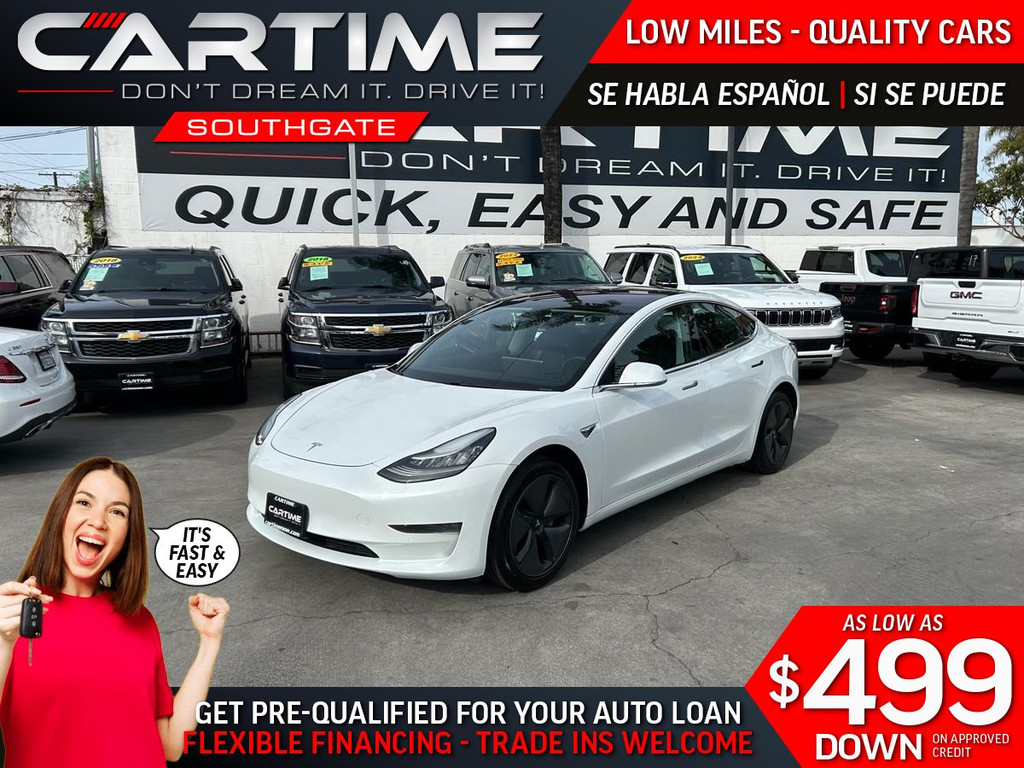 2019 TESLA MODEL 3 for sale in SOUTH GATE