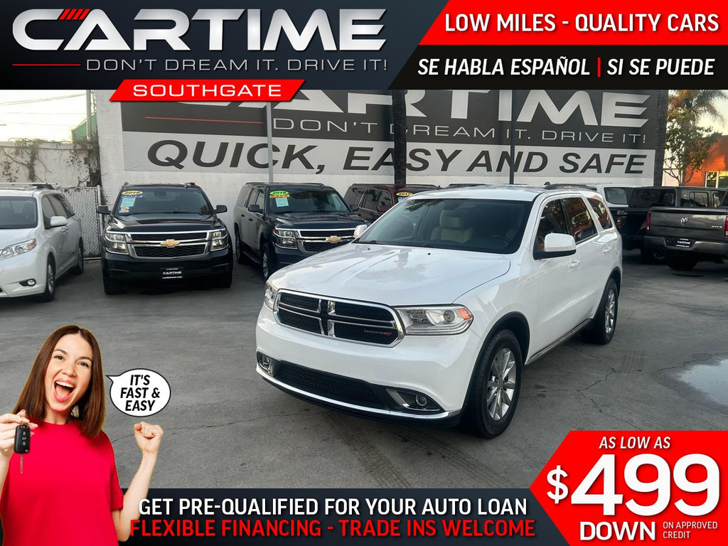 2018 DODGE DURANGO for sale in SOUTH GATE