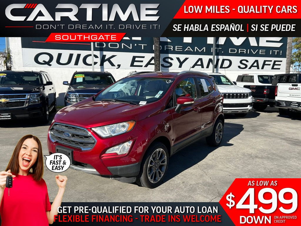 2021 FORD ECOSPORT for sale in SOUTH GATE