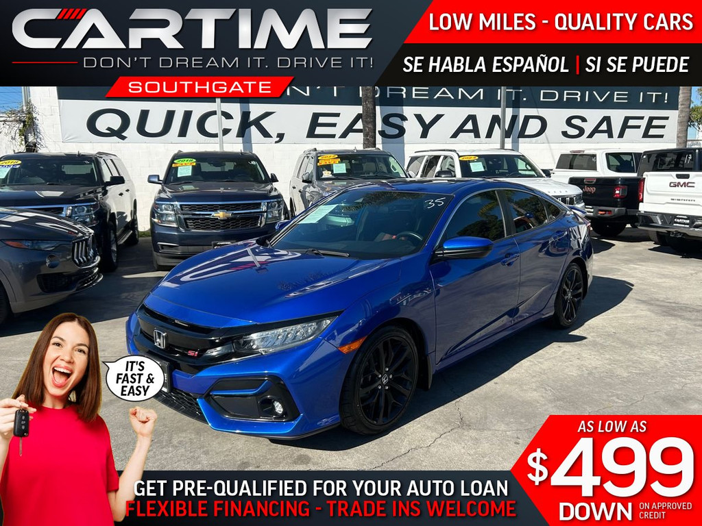 2020 HONDA CIVIC for sale in SOUTH GATE