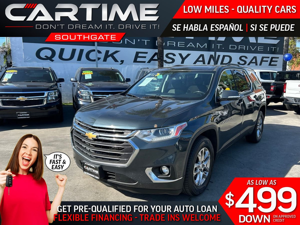2018 CHEVROLET TRAVERSE for sale in SOUTH GATE