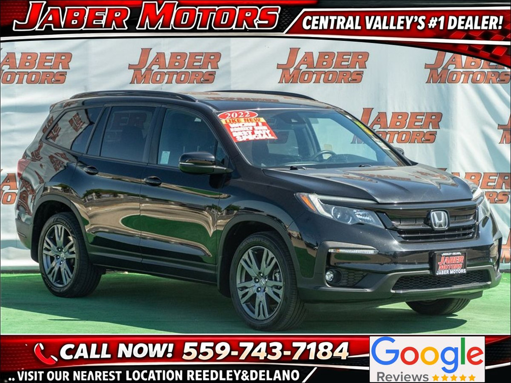 2022 HONDA PILOT for sale in REEDLEY