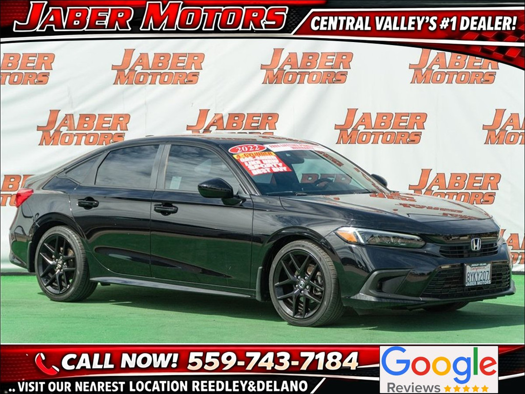 2022 HONDA CIVIC for sale in REEDLEY