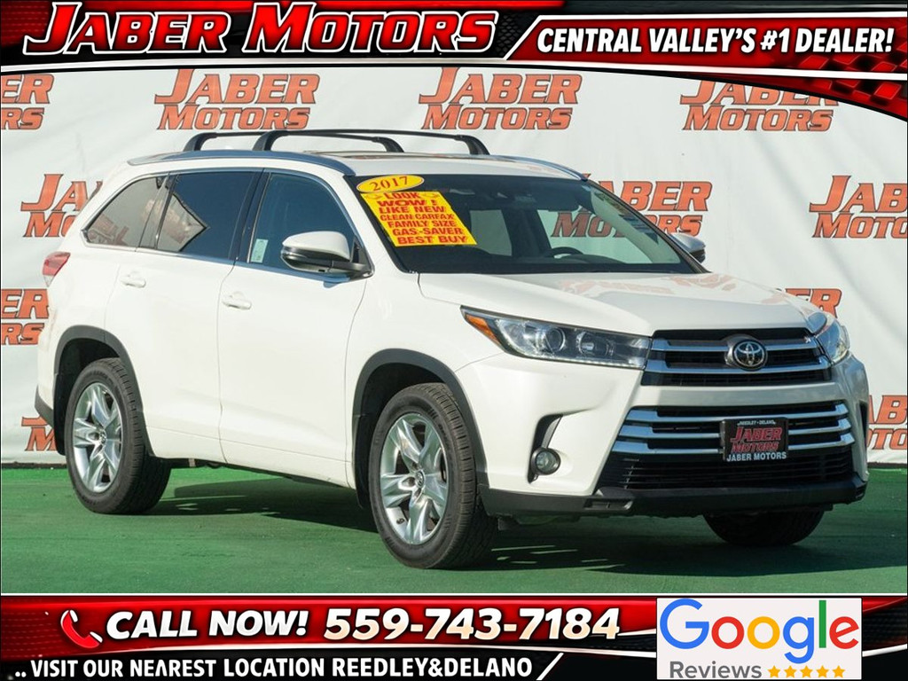 2017 TOYOTA HIGHLANDER for sale in REEDLEY