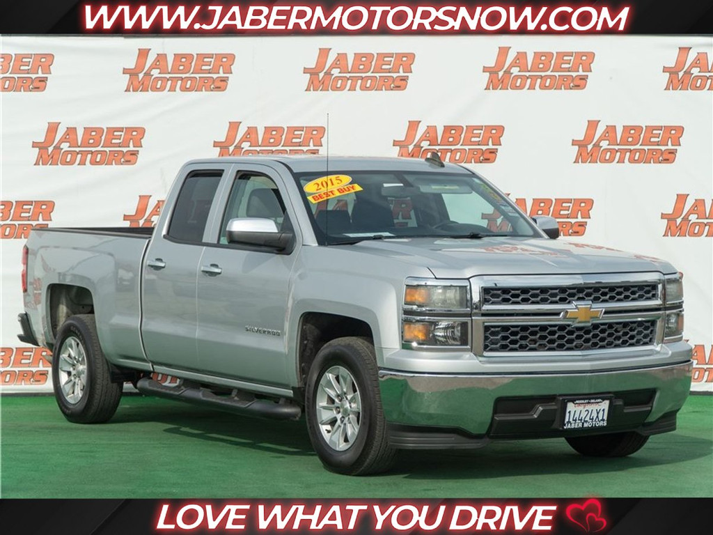 2015 CHEVROLET SILVERADO 1500 DOUBLE CAB for sale in REEDLEY