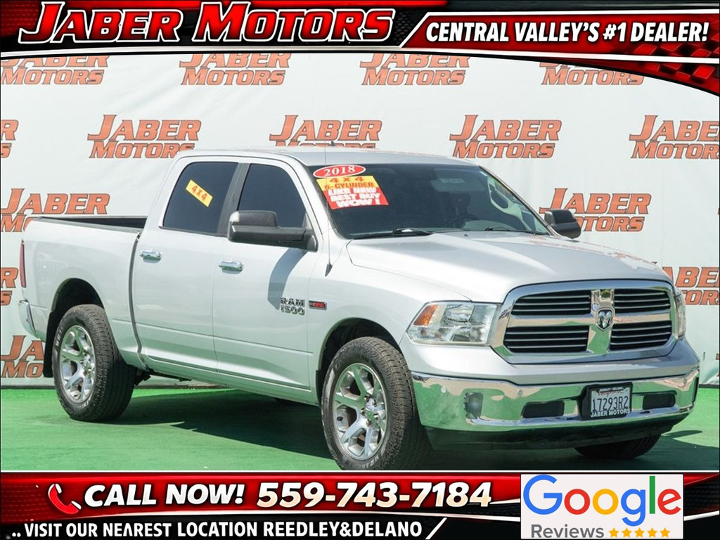 2018 RAM 1500 CREW CAB for sale in REEDLEY