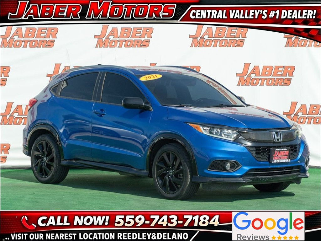 2021 HONDA HR-V for sale in REEDLEY
