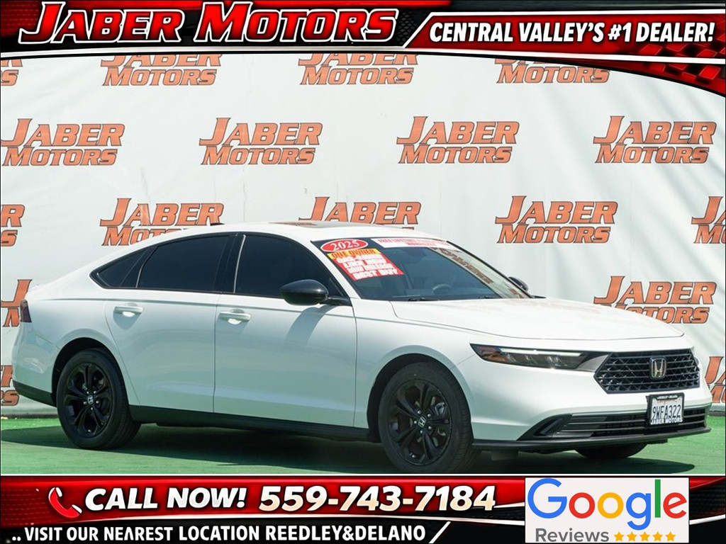 2025 HONDA ACCORD for sale in REEDLEY