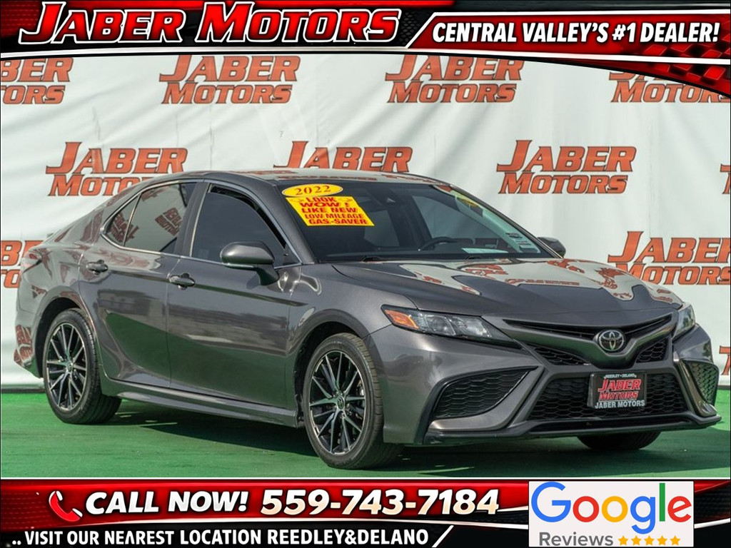 2022 TOYOTA CAMRY for sale in REEDLEY