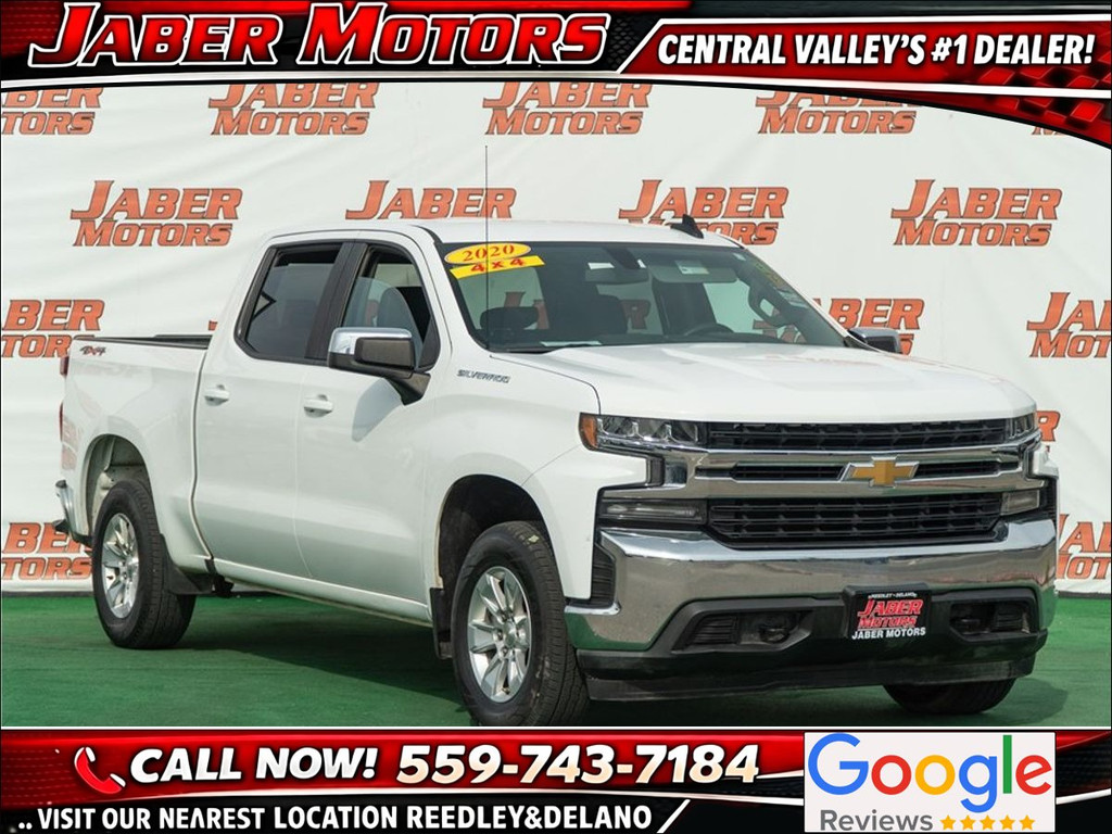 2020 CHEVROLET SILVERADO 1500 CREW CAB for sale in REEDLEY