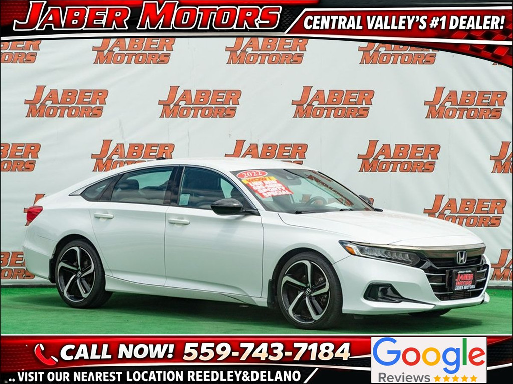 2022 HONDA ACCORD for sale in REEDLEY