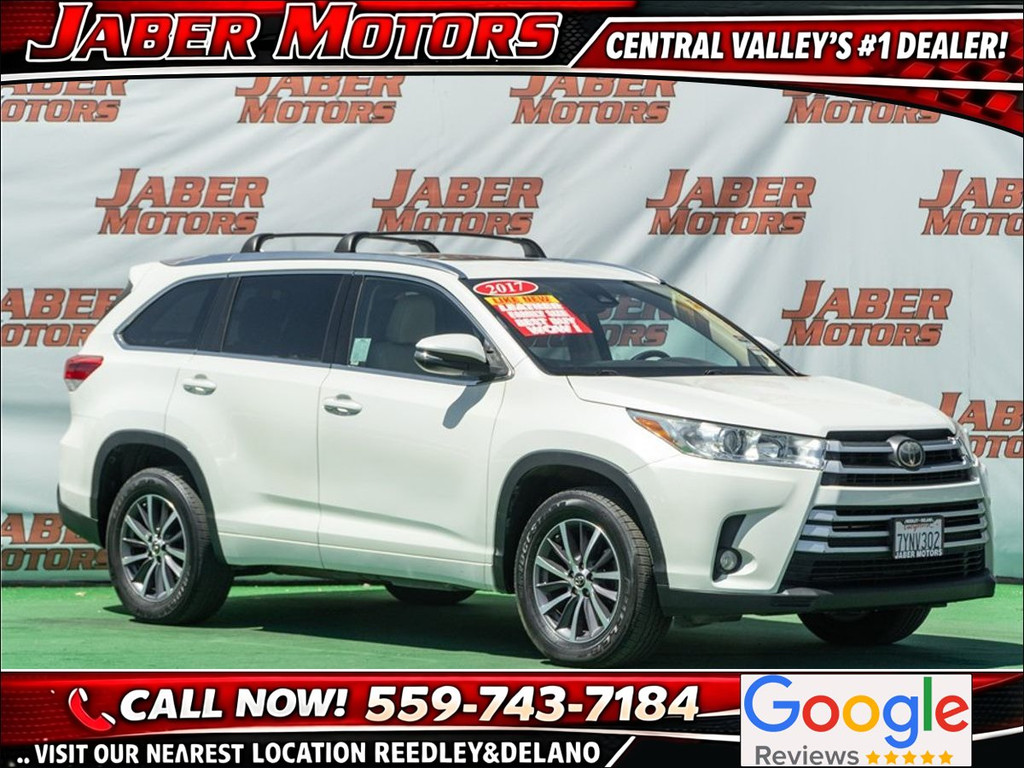 2017 TOYOTA HIGHLANDER for sale in REEDLEY