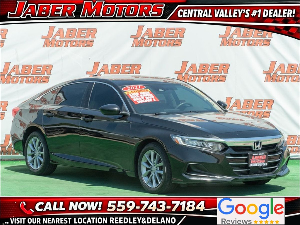 2021 HONDA ACCORD for sale in REEDLEY