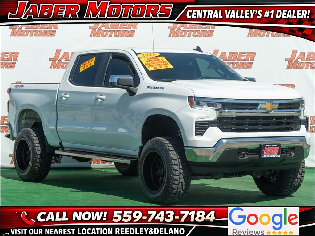 2025 CHEVROLET SILVERADO 1500 CREW CAB for sale in REEDLEY