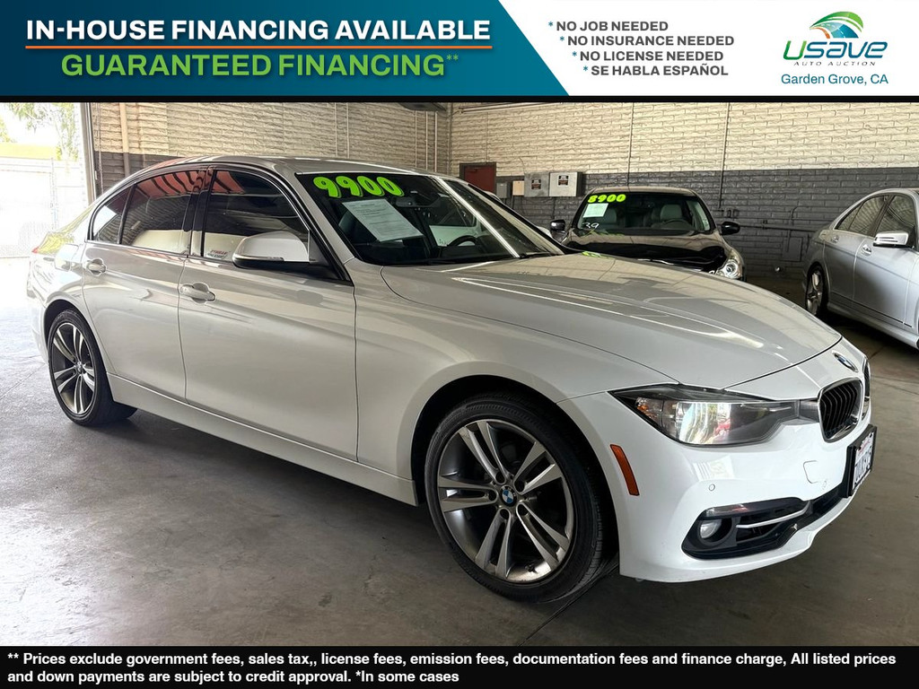 2016 BMW 3 SERIES for sale in GARDEN GROVE