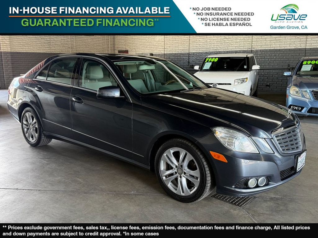 2011 MERCEDES-BENZ E-CLASS for sale in GARDEN GROVE