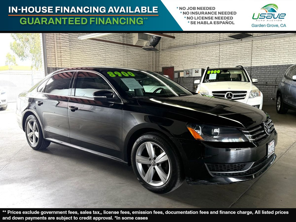 2013 VOLKSWAGEN PASSAT for sale in GARDEN GROVE