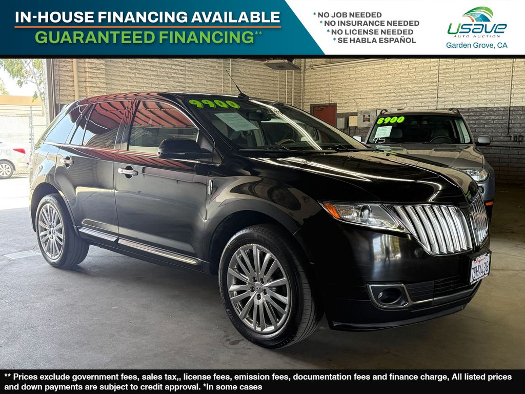 2012 LINCOLN MKX for sale in GARDEN GROVE