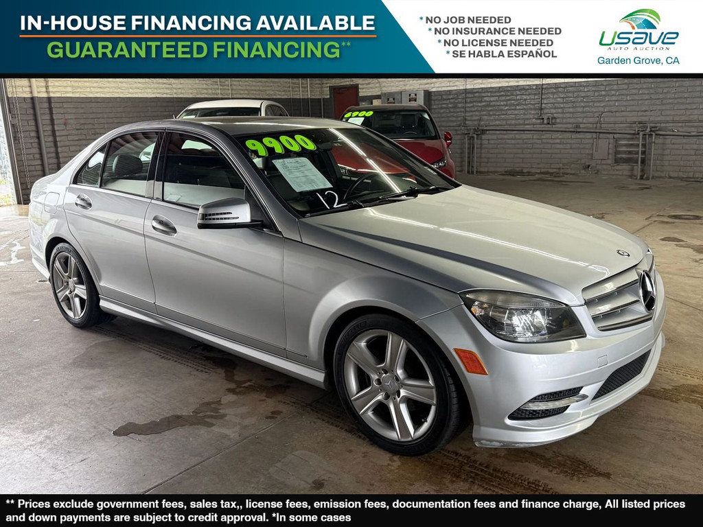2011 MERCEDES-BENZ C-CLASS for sale in GARDEN GROVE