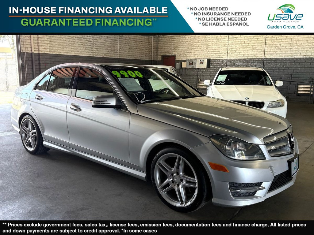 2013 MERCEDES-BENZ C-CLASS for sale in GARDEN GROVE