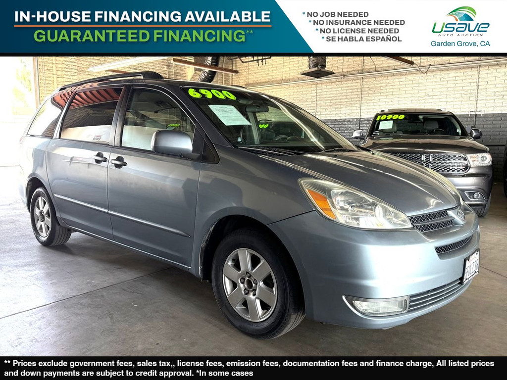 2004 TOYOTA SIENNA for sale in GARDEN GROVE