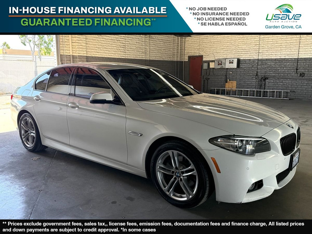 2015 BMW 5 SERIES for sale in GARDEN GROVE