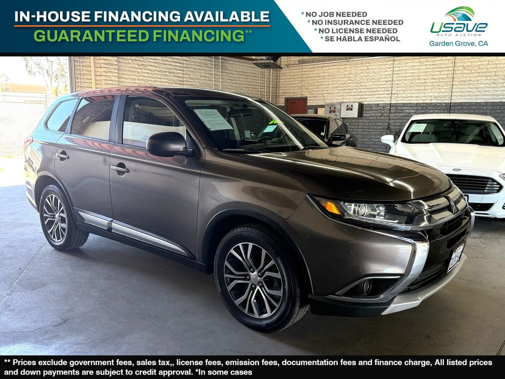 2017 MITSUBISHI OUTLANDER for sale in GARDEN GROVE