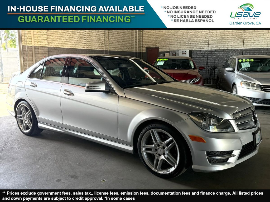 2013 MERCEDES-BENZ C-CLASS for sale in GARDEN GROVE