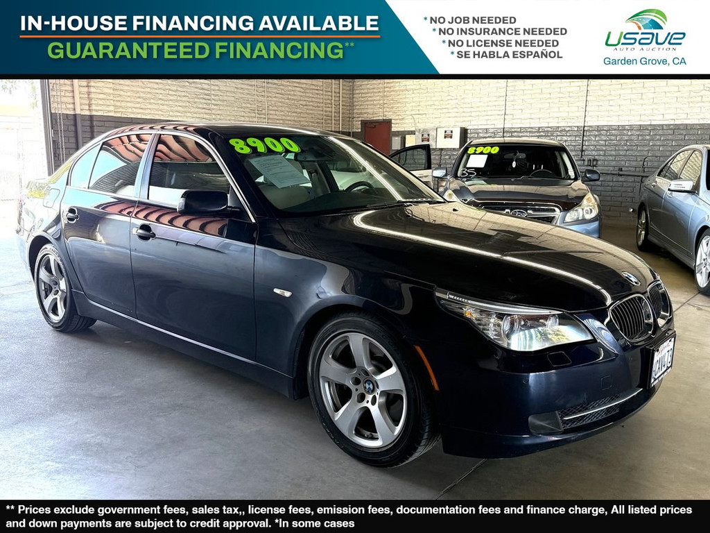 2008 BMW 5 SERIES for sale in GARDEN GROVE