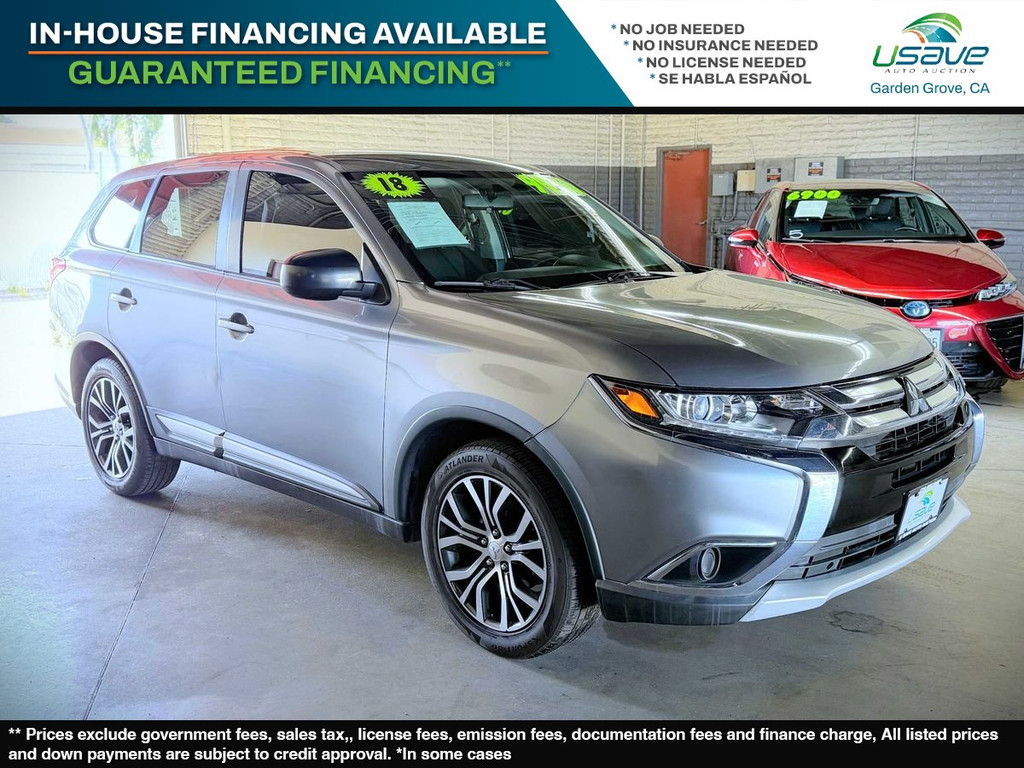 2018 MITSUBISHI OUTLANDER for sale in GARDEN GROVE