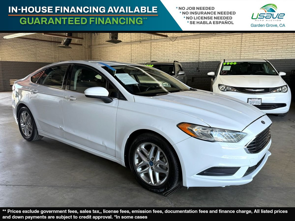 2018 FORD FUSION for sale in GARDEN GROVE