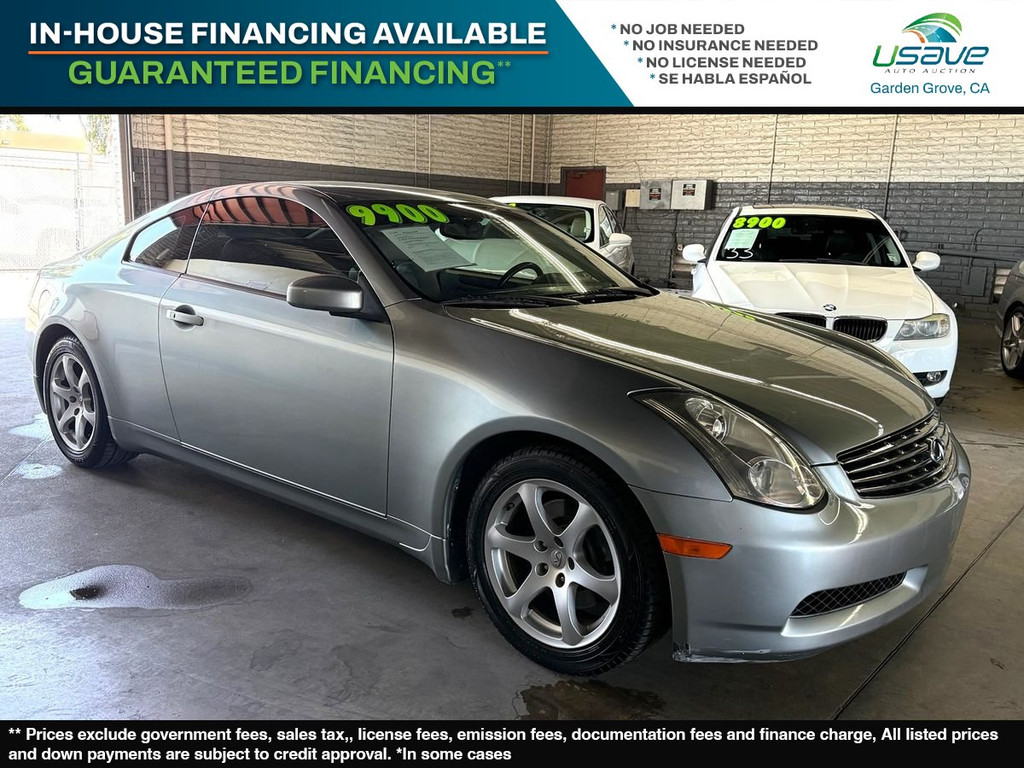 2006 INFINITI G for sale in GARDEN GROVE