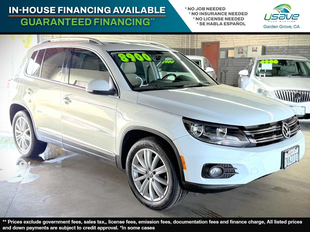 2015 VOLKSWAGEN TIGUAN for sale in GARDEN GROVE