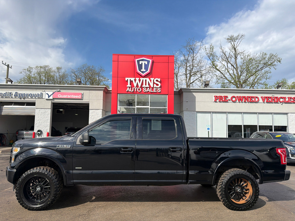 2017 FORD F150 SUPERCREW CAB for sale in DETROIT