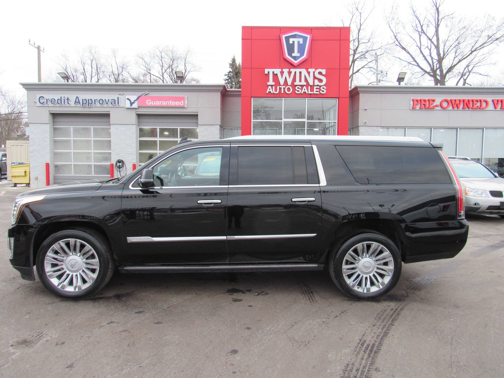 2018 CADILLAC ESCALADE ESV for sale in DETROIT