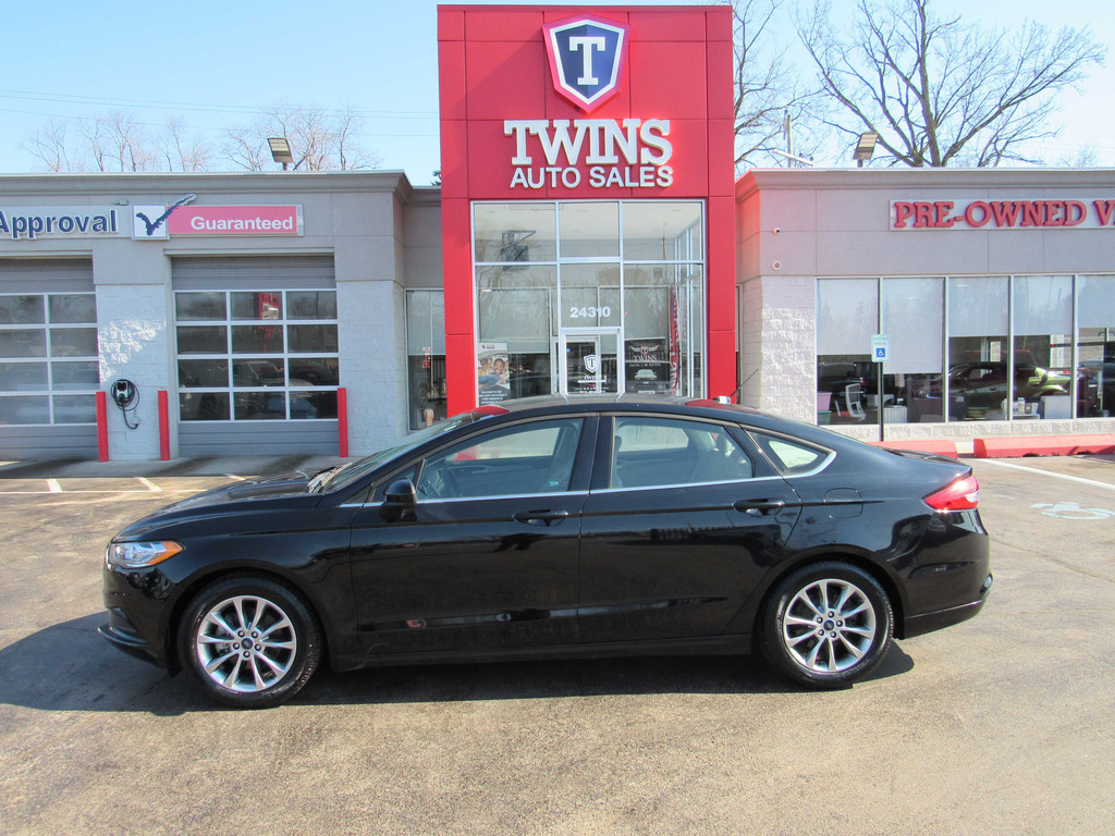 2017 FORD FUSION for sale in DETROIT