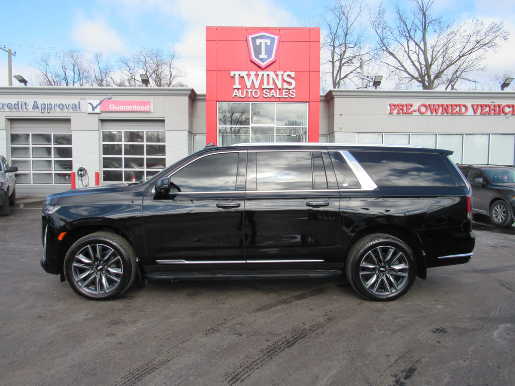 2021 CADILLAC ESCALADE ESV for sale in DETROIT