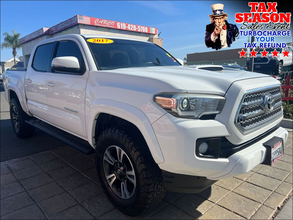 2017 TOYOTA TACOMA DOUBLE CAB for sale in CHULA VISTA