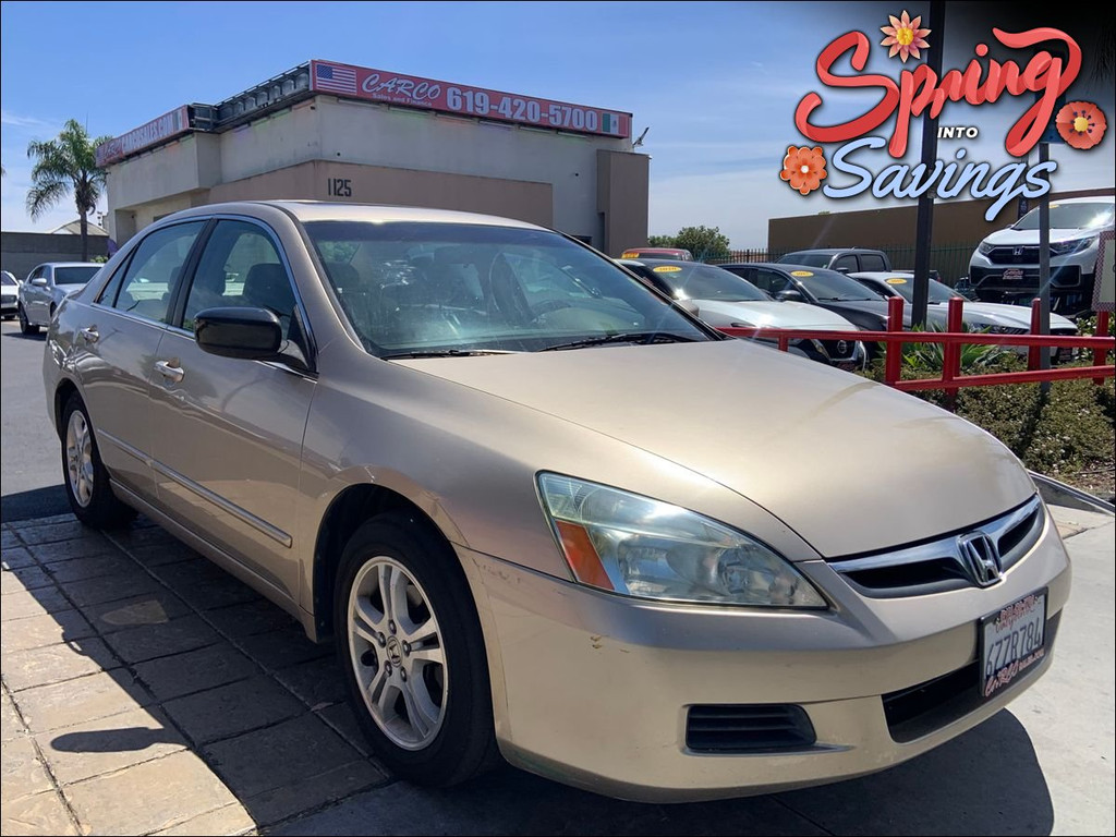 2006 HONDA ACCORD for sale in CHULA VISTA