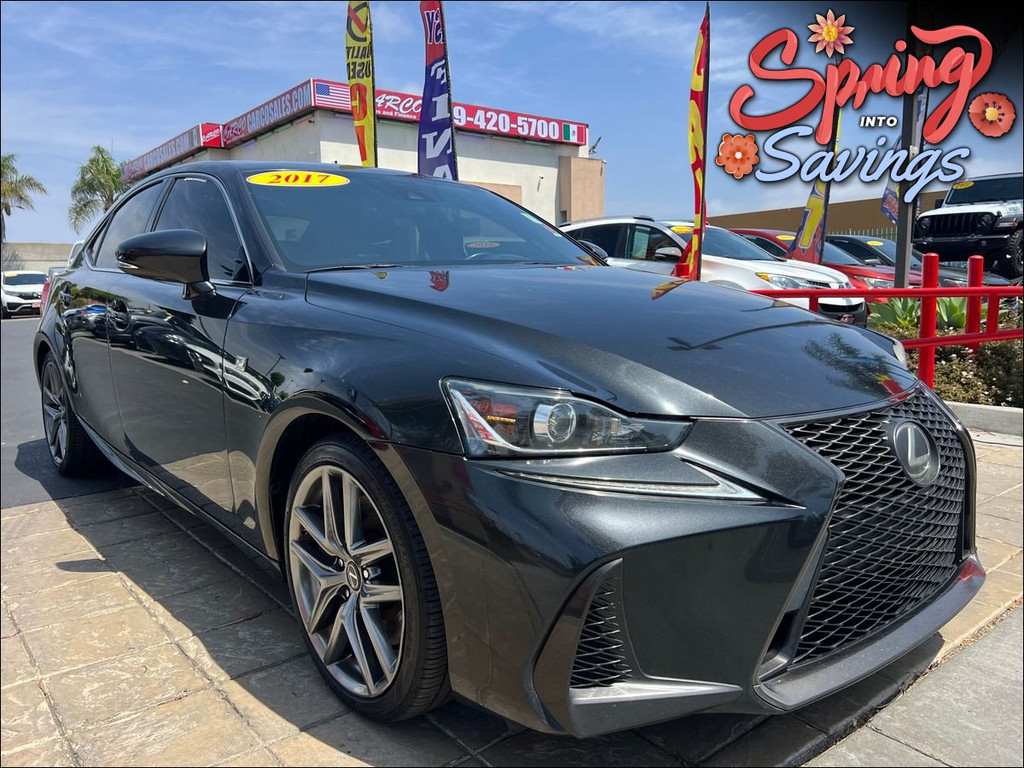 2017 LEXUS IS for sale in CHULA VISTA