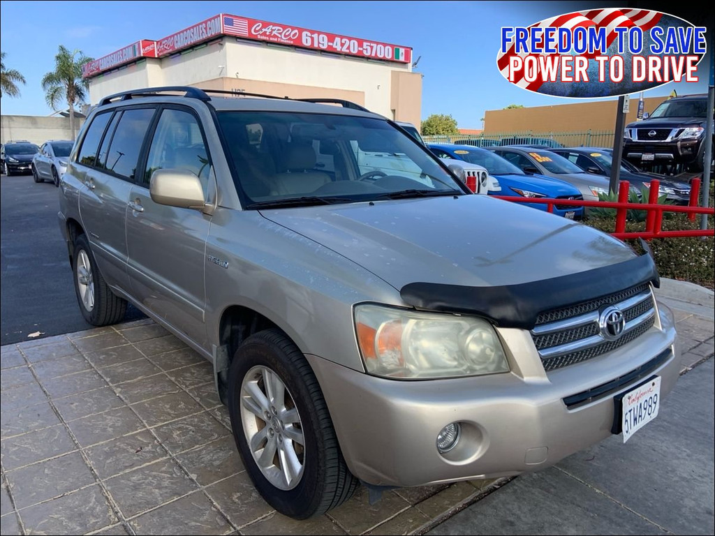 2006 TOYOTA HIGHLANDER for sale in CHULA VISTA