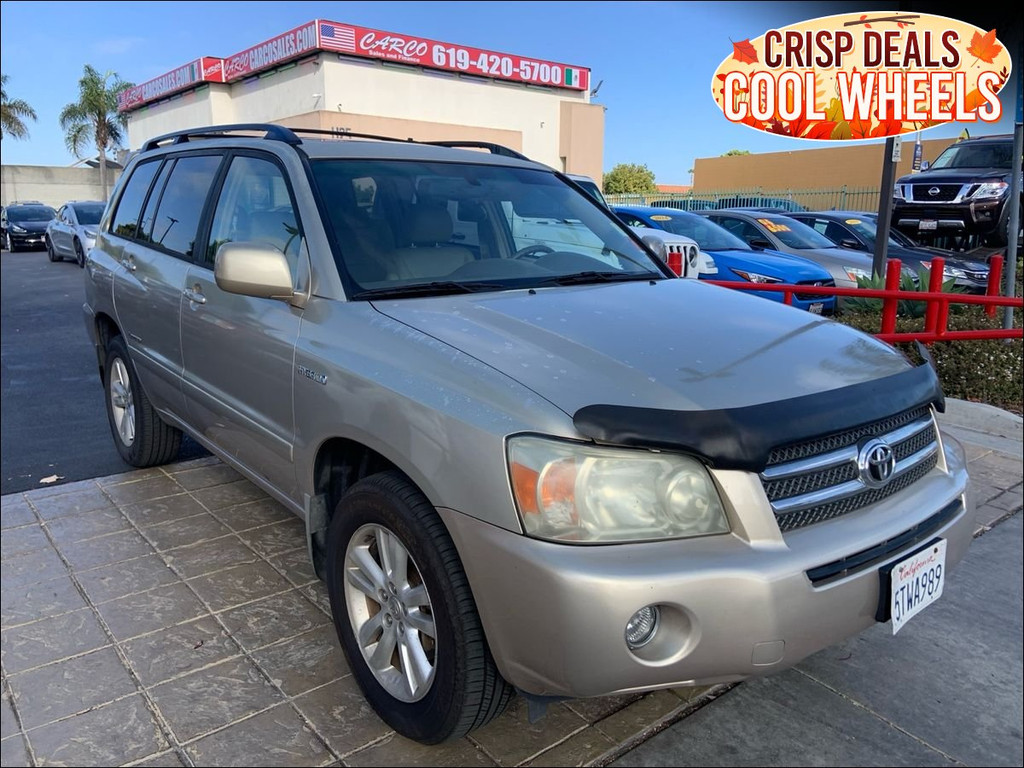 2006 TOYOTA HIGHLANDER for sale in CHULA VISTA