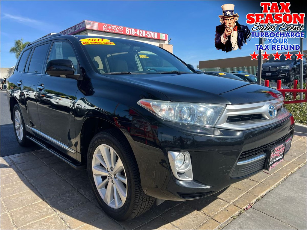 2011 TOYOTA HIGHLANDER for sale in CHULA VISTA