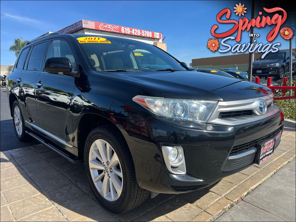 2011 TOYOTA HIGHLANDER for sale in CHULA VISTA