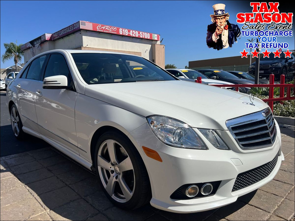 2010 MERCEDES-BENZ E-CLASS for sale in CHULA VISTA