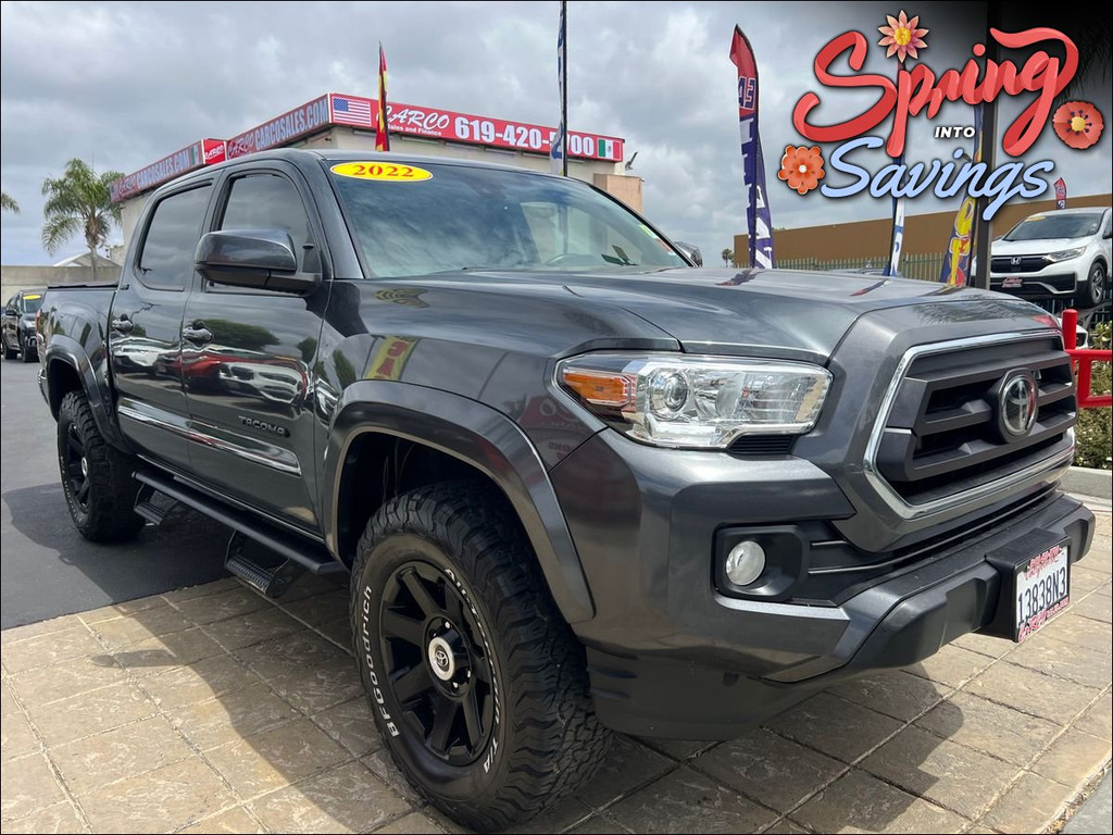 2022 TOYOTA TACOMA DOUBLE CAB for sale in CHULA VISTA