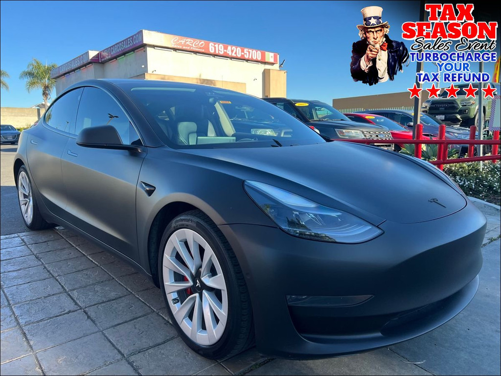 2021 TESLA MODEL 3 for sale in CHULA VISTA